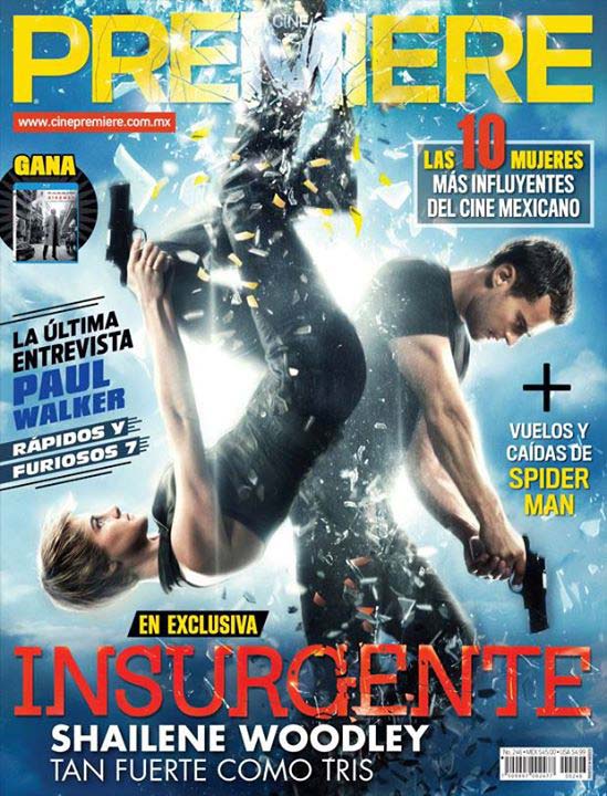 CINE PREMIERE magazine side cover Issue 246 March 2015