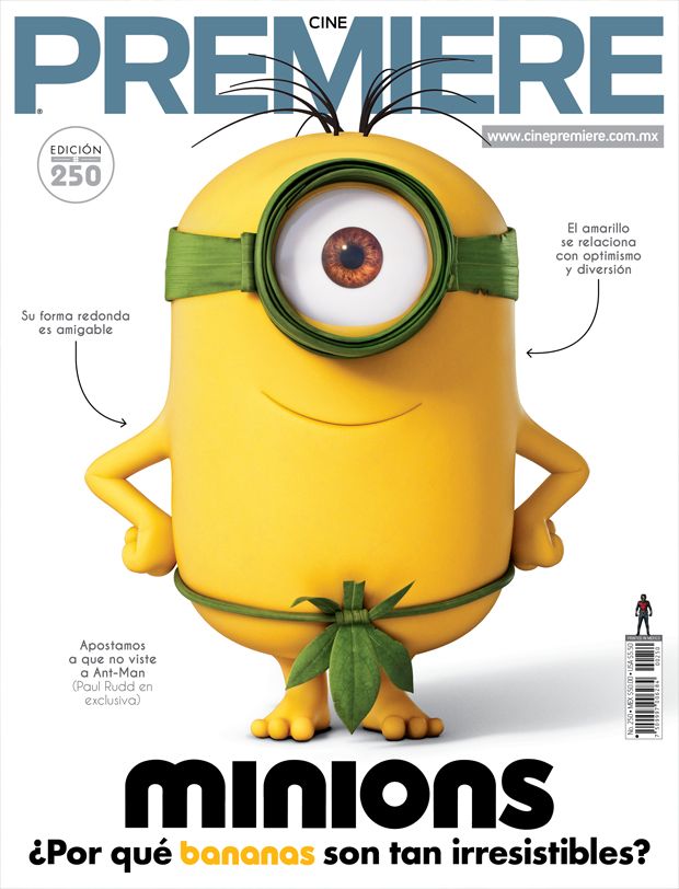 CINE PREMIERE magazine side cover Issue 250 July 2015
