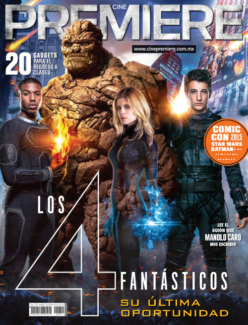 CINE PREMIERE magazine side cover Issue 251 August 2015