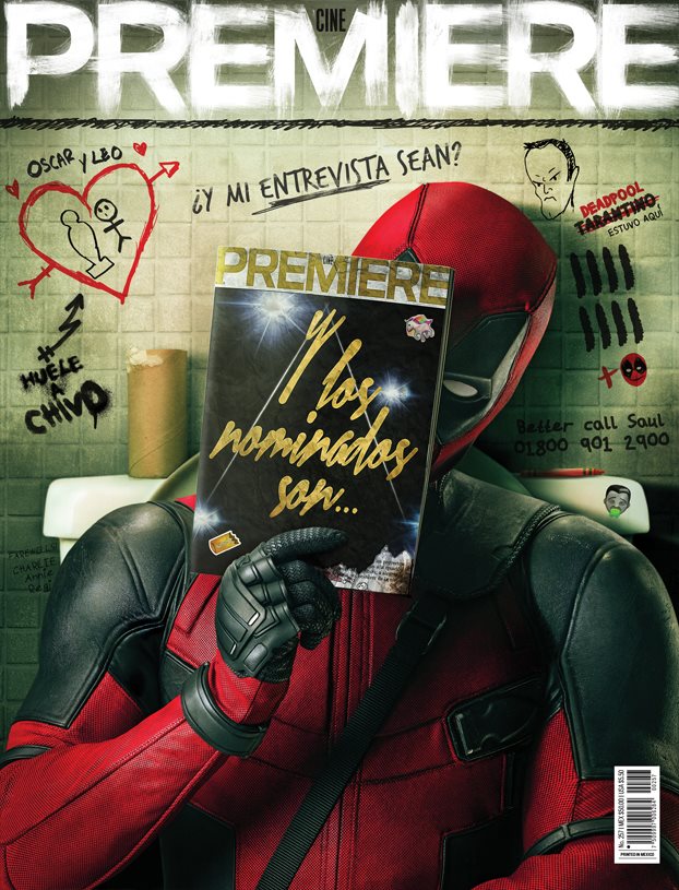 CINE PREMIERE magazine side cover Issue 257 February 2016