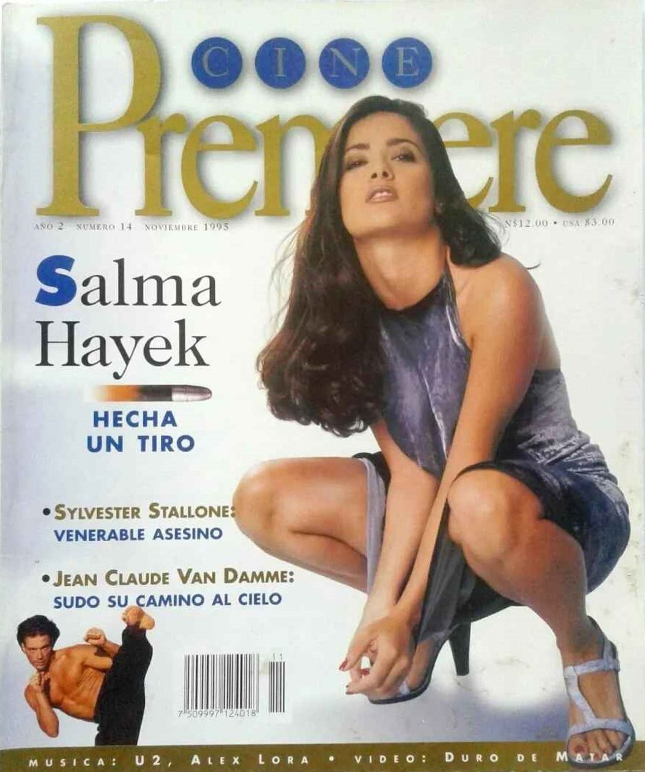 CINE PREMIERE magazine side cover Issue 14  November 1995