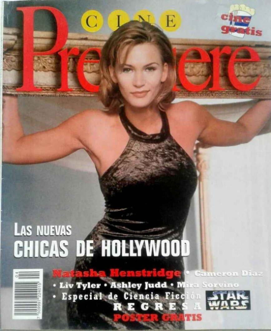 CINE PREMIERE magazine side cover Issue 31  April 1997