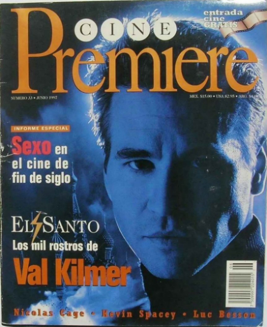 CINE PREMIERE magazine side cover Issue 33  June 1997