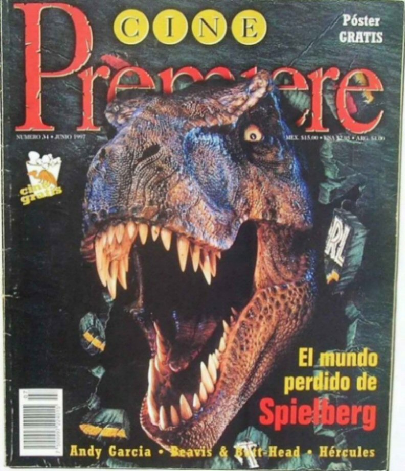 CINE PREMIERE magazine side cover Issue 34  July 1997