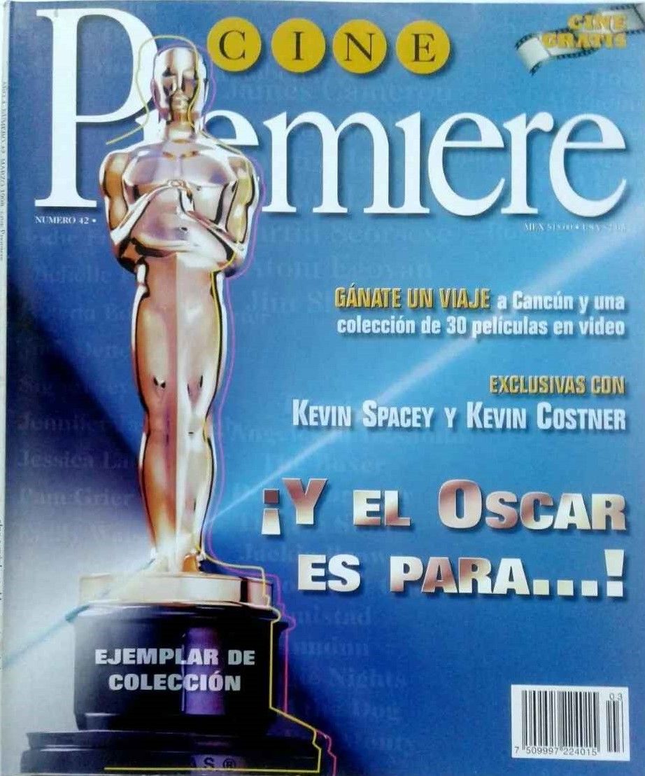 CINE PREMIERE magazine side cover Issue 42  March 1998