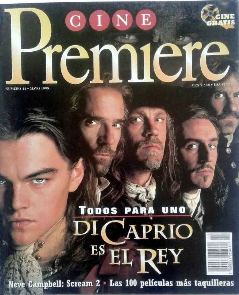 CINE PREMIERE magazine side cover Issue 44  May 1998