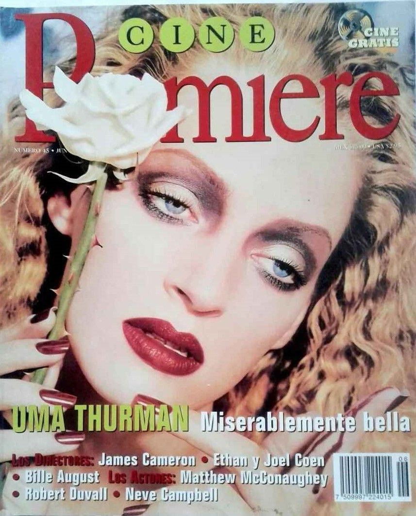 CINE PREMIERE magazine side cover Issue 45  June 1998