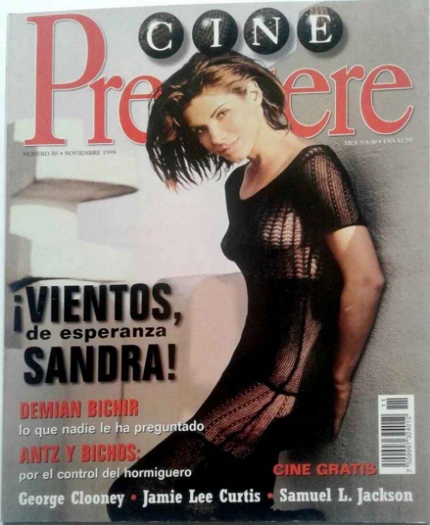 CINE PREMIERE magazine side cover Issue 50  November 1998
