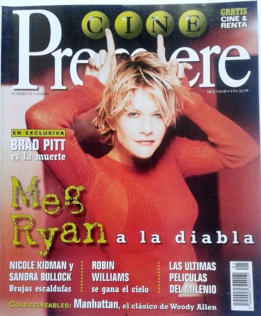 CINE PREMIERE magazine side cover Issue 52  January 1999