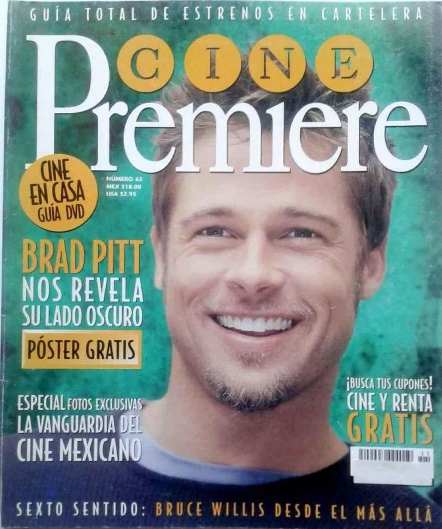 CINE PREMIERE magazine side cover Issue 62  November 1999