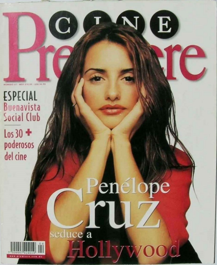 CINE PREMIERE magazine side cover Issue 67  April 2000