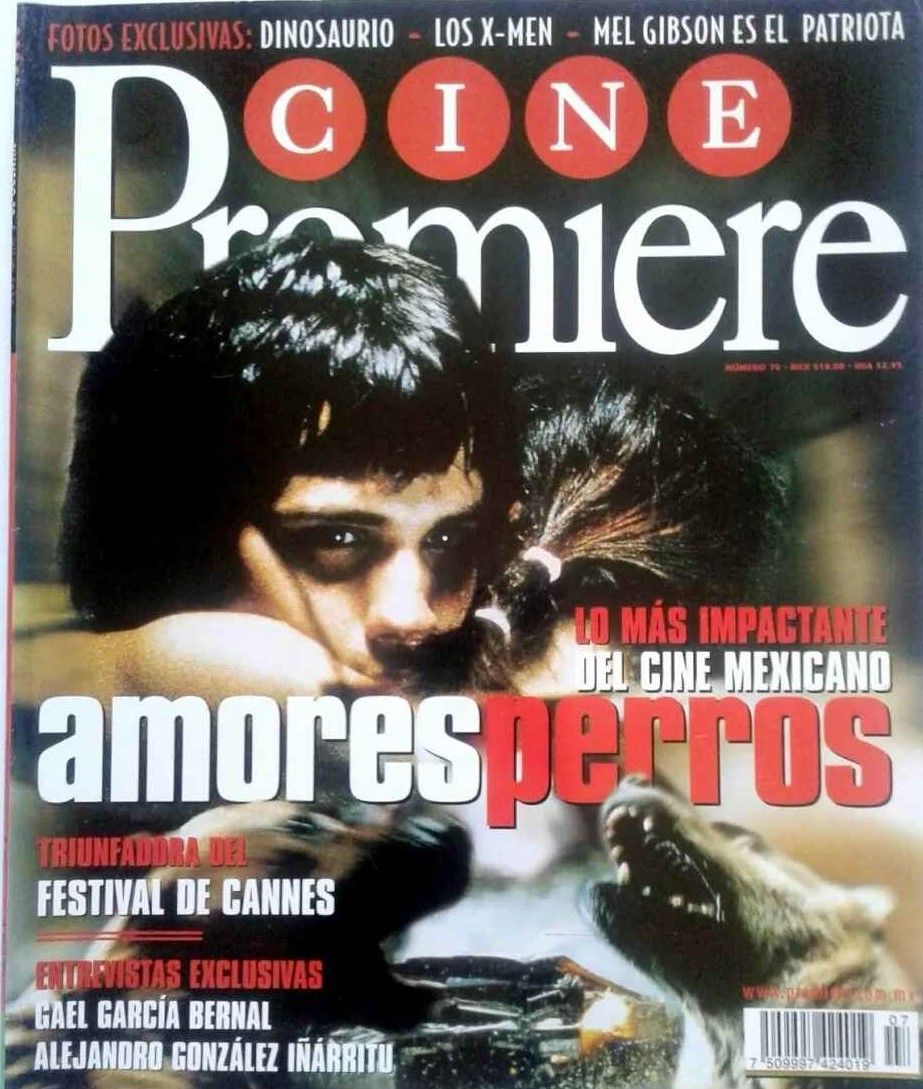 CINE PREMIERE magazine side cover Issue 70  July 2000