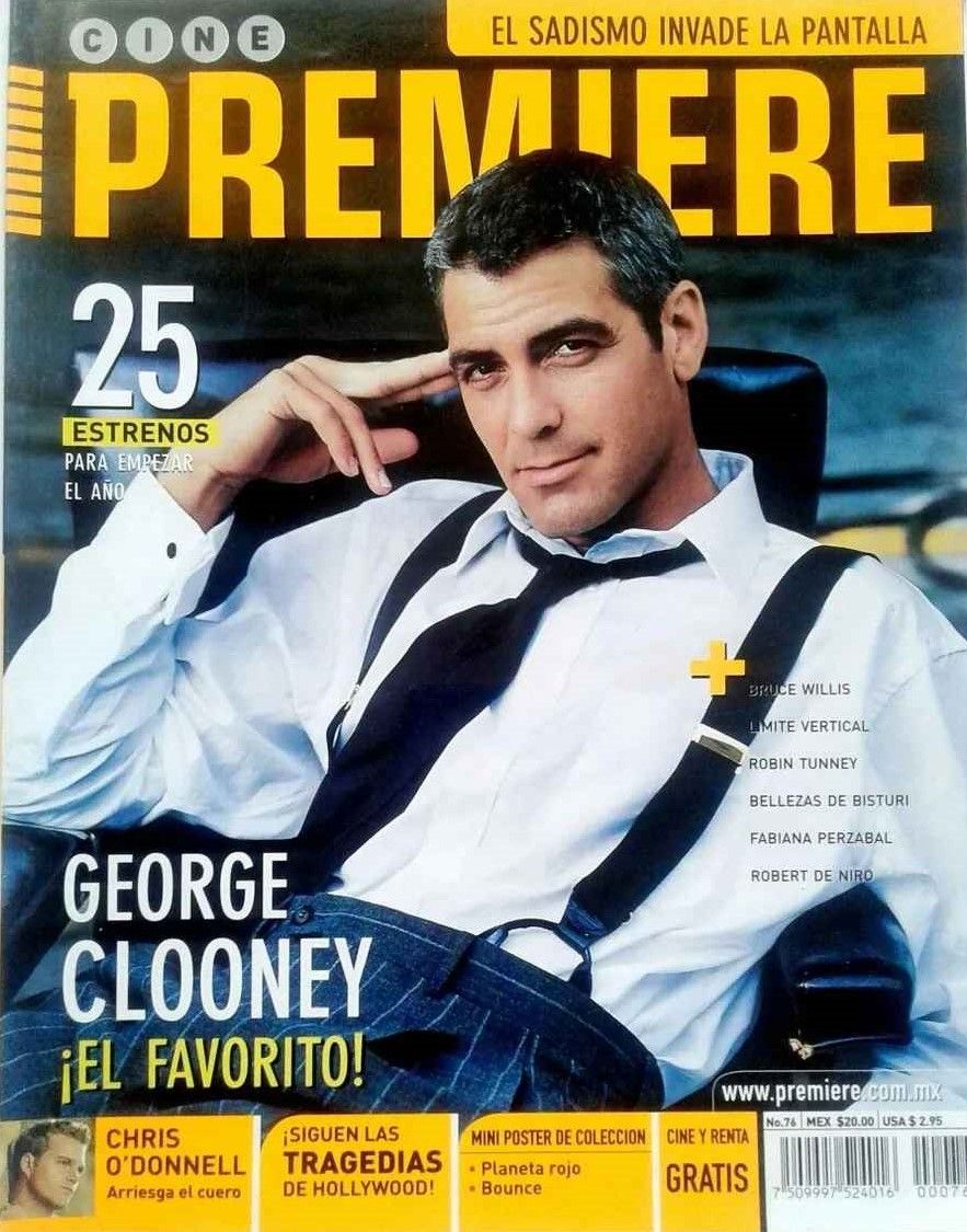 CINE PREMIERE magazine side cover Issue 76  January 2001
