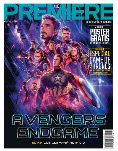 CINE PREMIERE magazine side cover  Special  April 2019