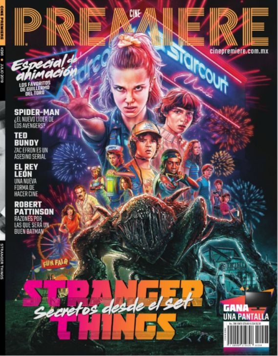 CINE PREMIERE magazine side cover  July 2019