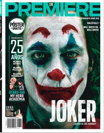 CINE PREMIERE magazine side cover  October 2019