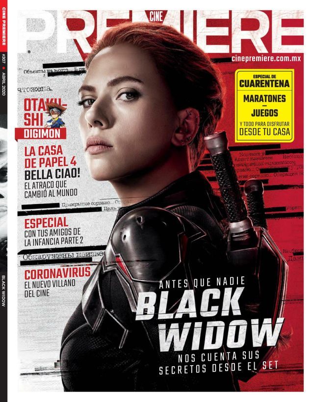 CINE PREMIERE magazine side cover Issue 307  April 2020