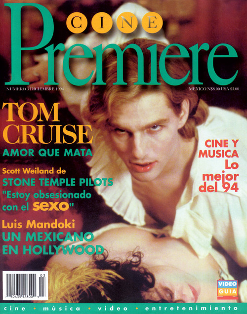 CINE PREMIERE magazine side cover Issue 3 December 1994