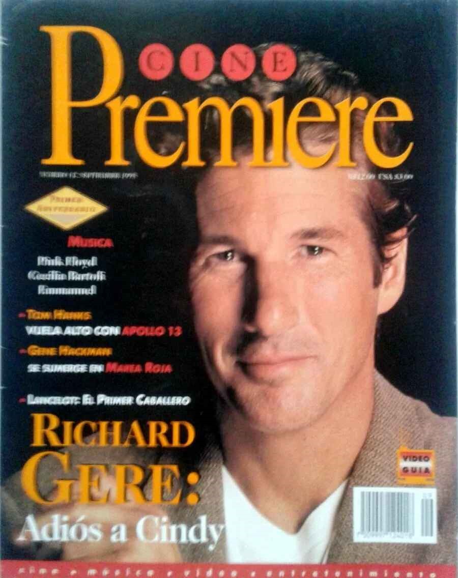 CINE PREMIERE magazine side cover Issue 12  September 1995