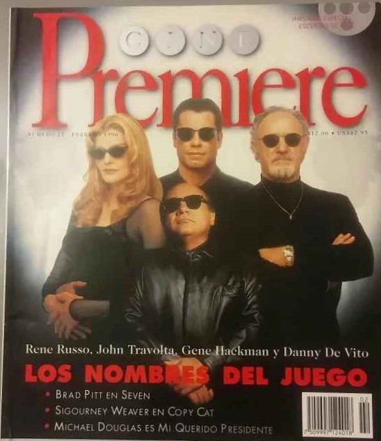 CINE PREMIERE magazine side cover Issue 17  February 1996