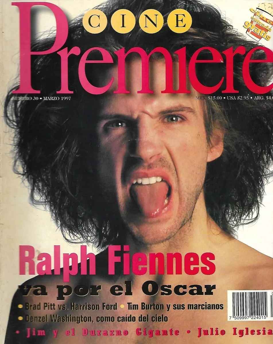 CINE PREMIERE magazine side cover Issue 30  March 1997
