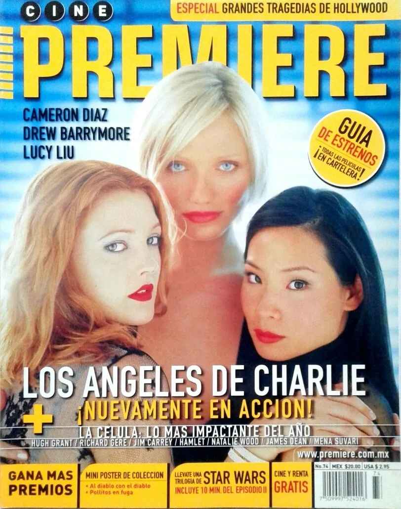 CINE PREMIERE magazine side cover Issue 74  November 2000