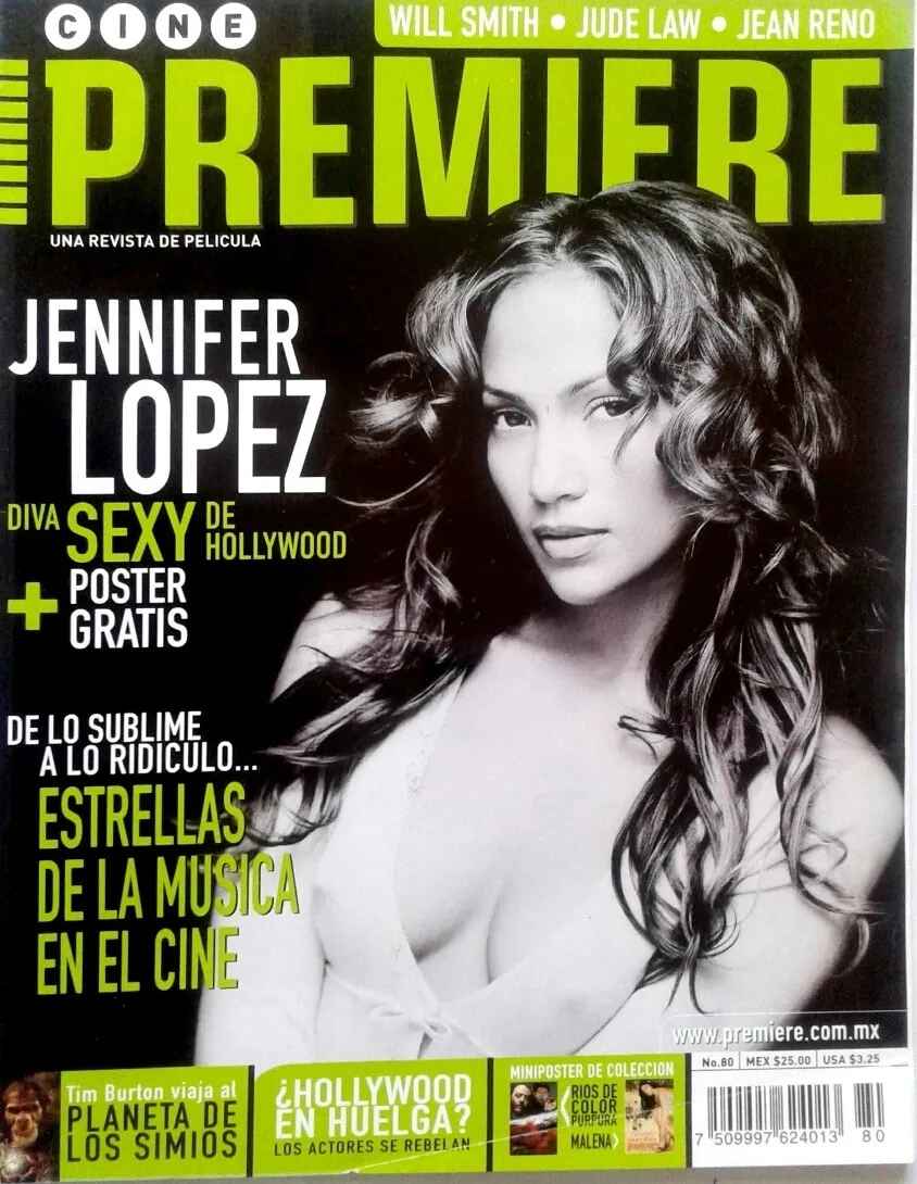 CINE PREMIERE magazine side cover Issue 80  May 2001