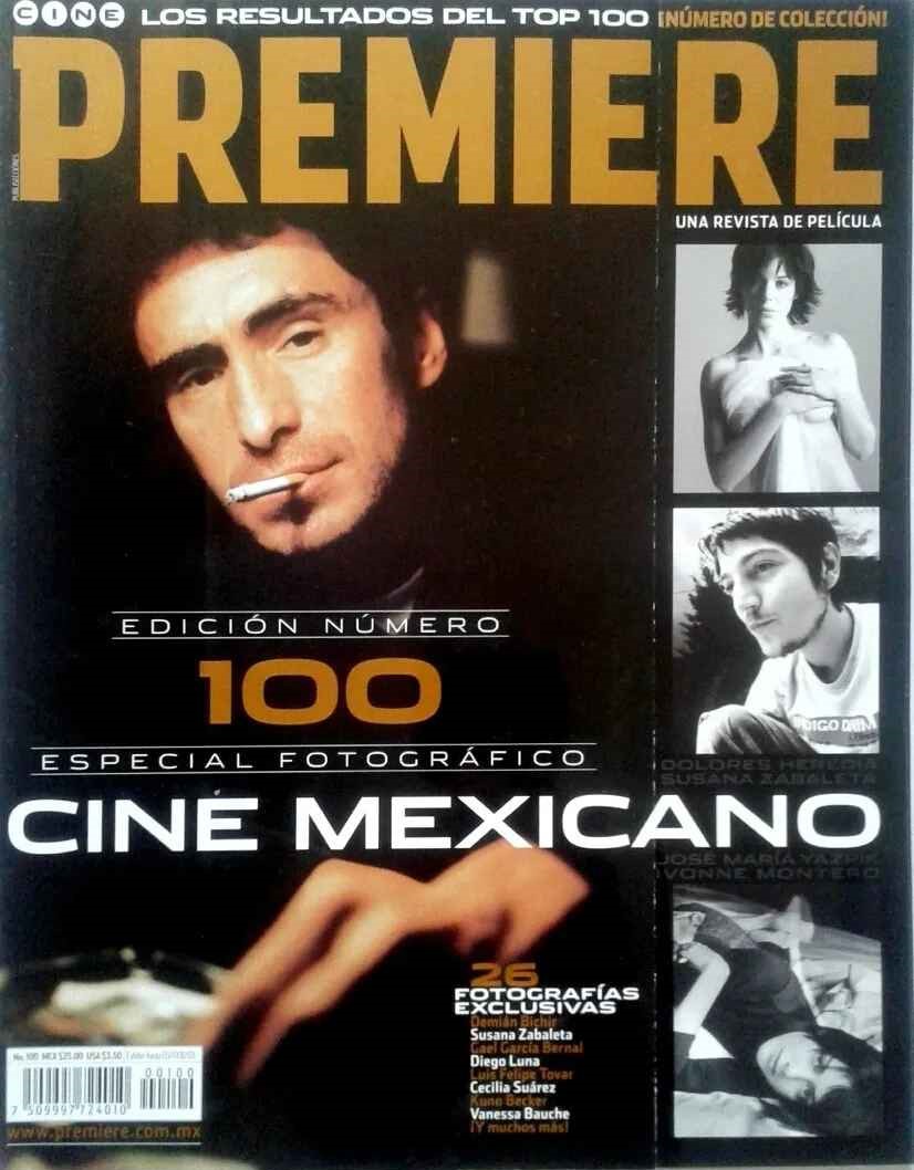 CINE PREMIERE magazine side cover Issue 100  January 2003
