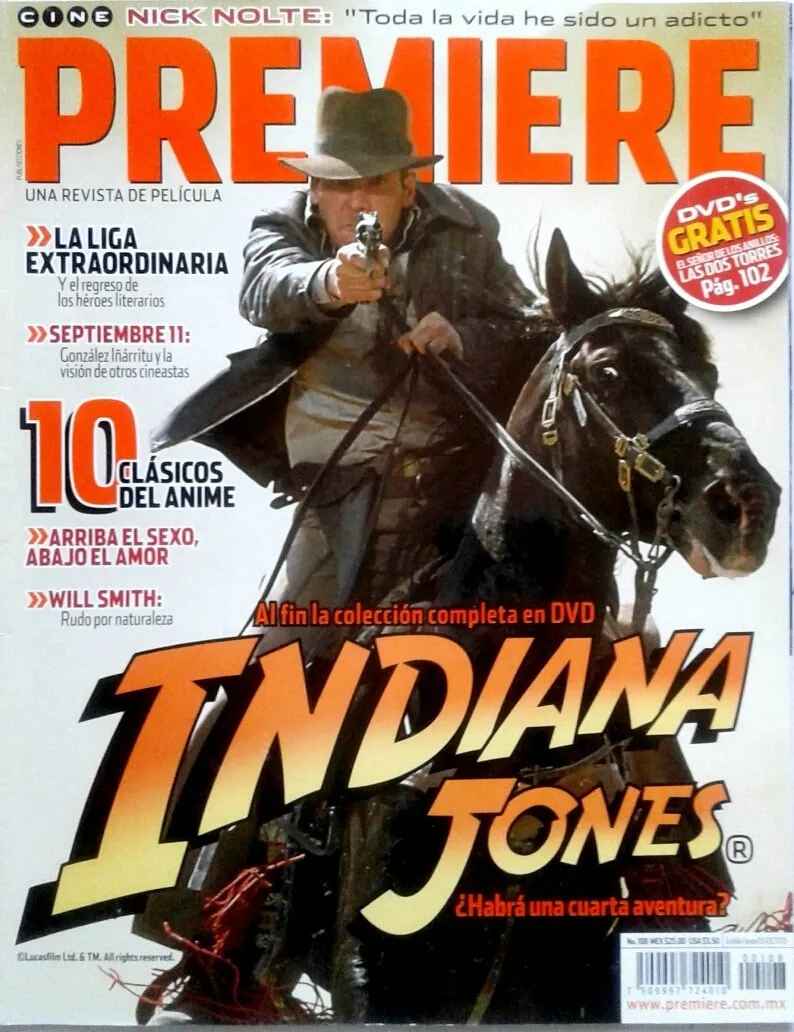 CINE PREMIERE magazine side cover Issue 108  September 2003