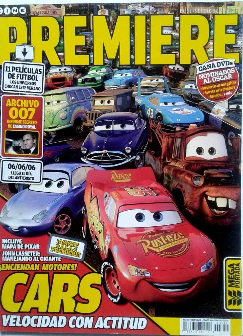 CINE PREMIERE magazine side cover Issue 141  June 2006