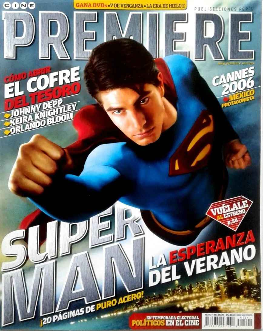 CINE PREMIERE magazine side cover Issue 142  July 2006