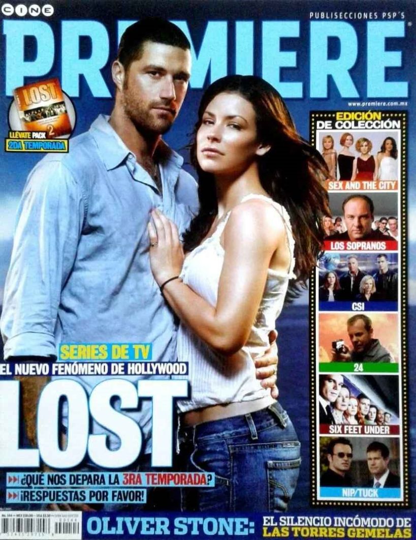 CINE PREMIERE magazine side cover Issue 144  September 2006