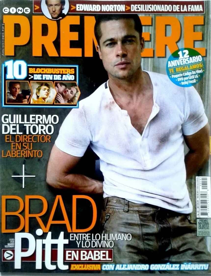 CINE PREMIERE magazine side cover Issue 145  October 2006