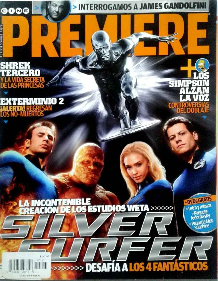 CINE PREMIERE magazine side cover Issue 153  June 2007
