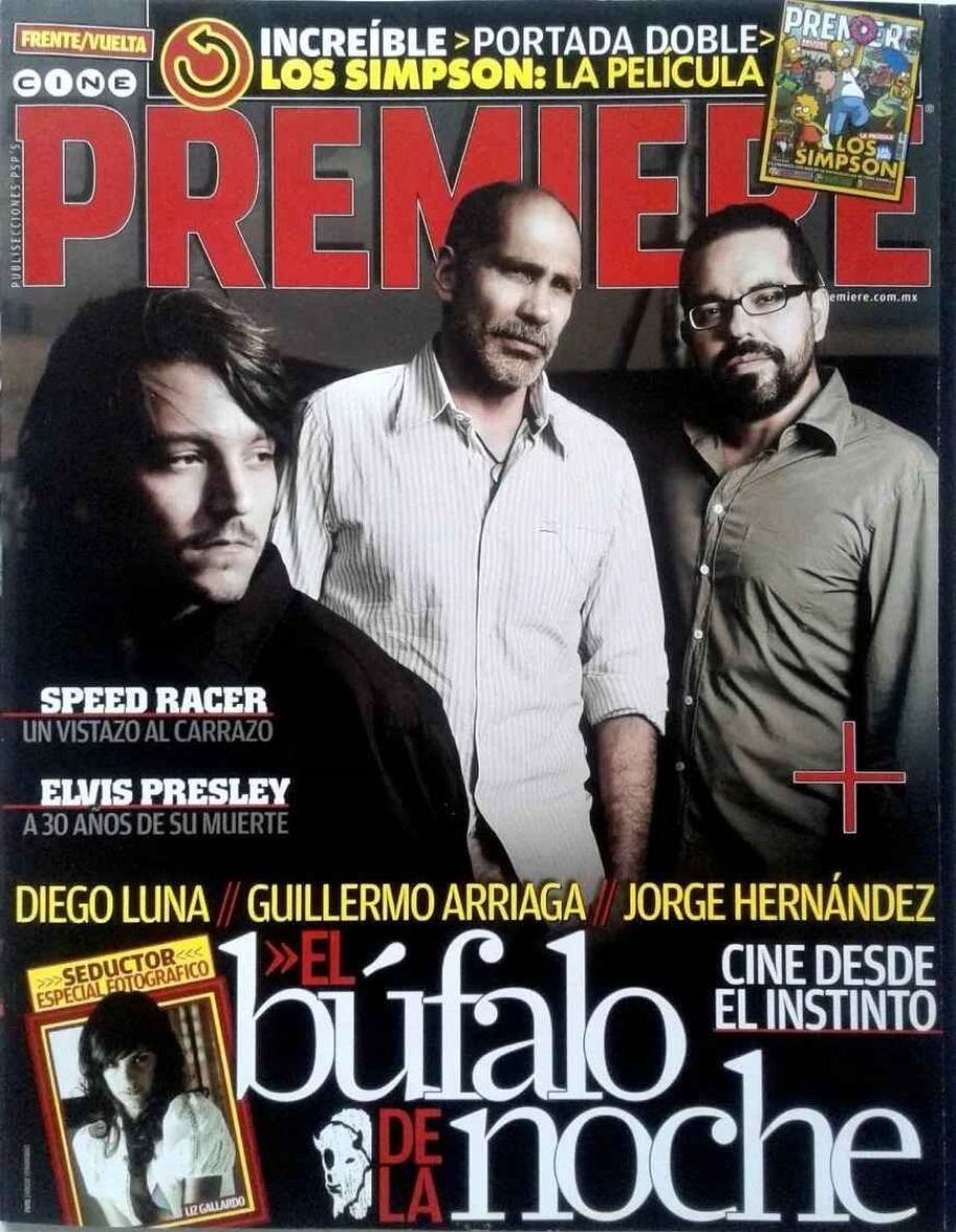 CINE PREMIERE magazine side cover Issue 155  August 2007