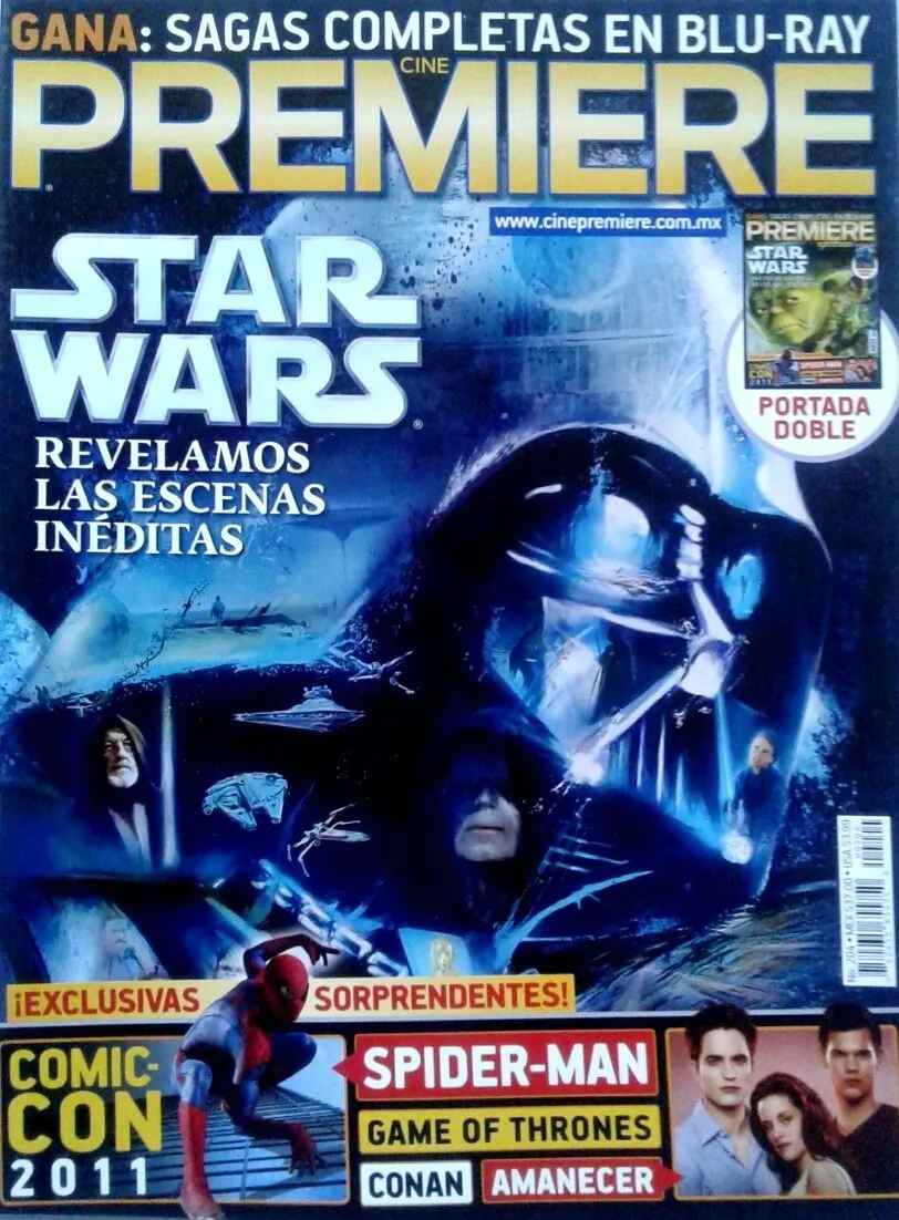 CINE PREMIERE magazine side cover Issue 204  September 2011