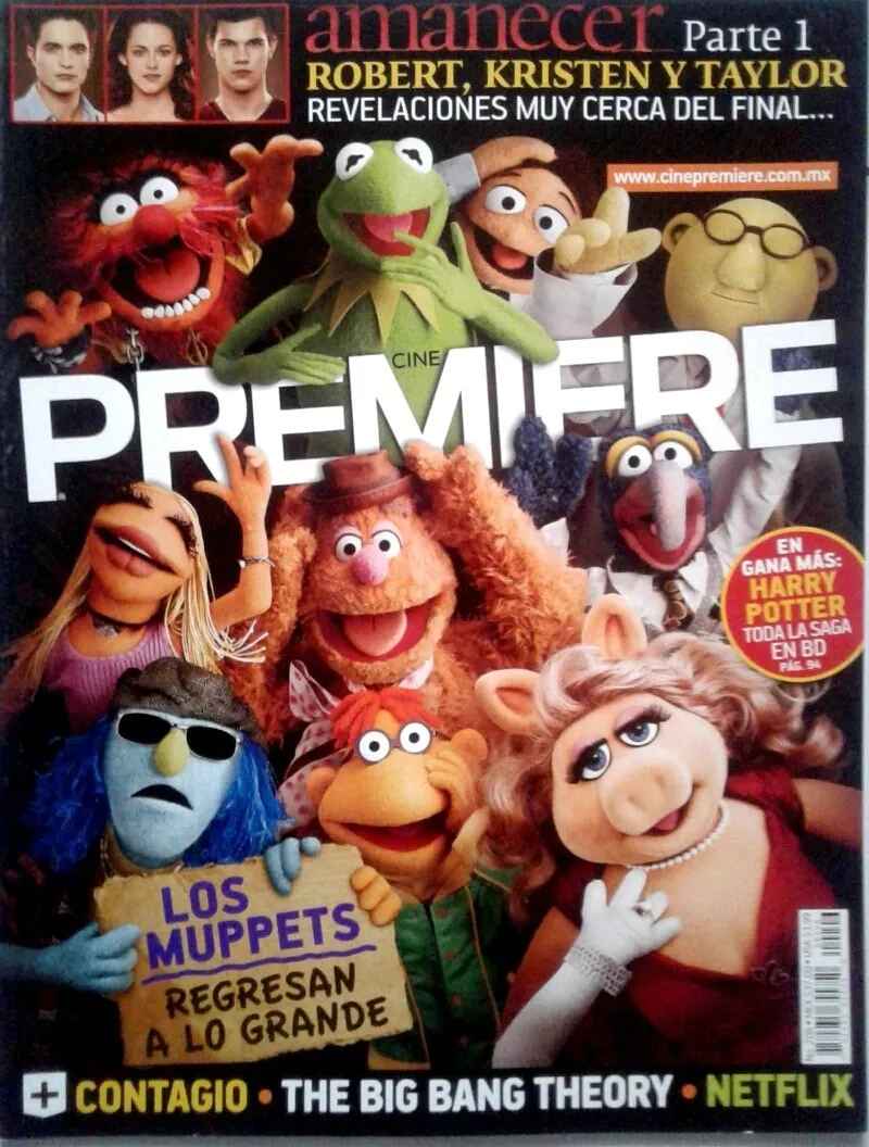 CINE PREMIERE magazine side cover Issue 206  November 2011