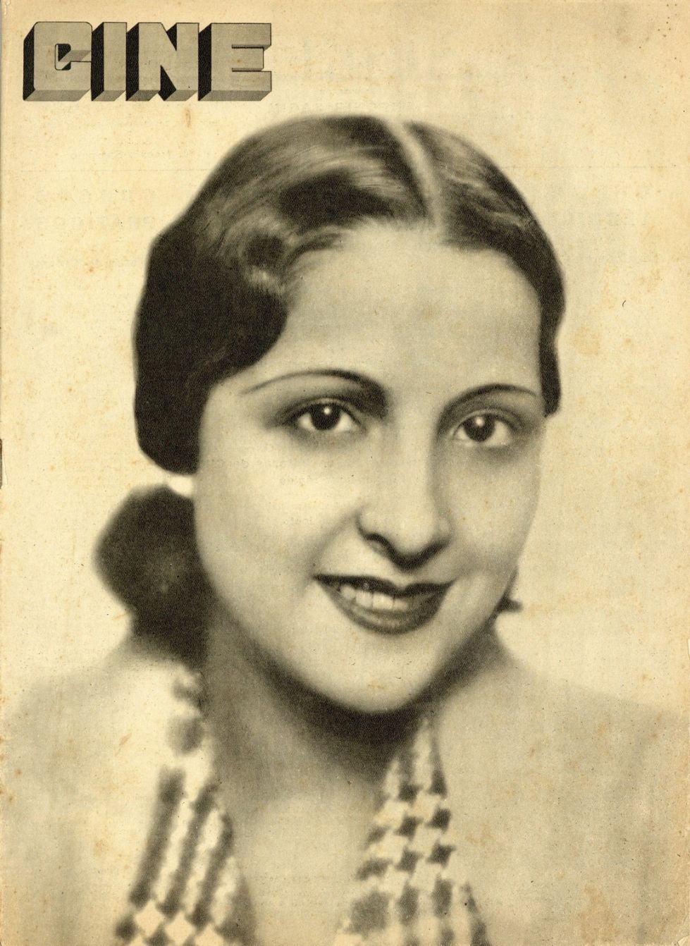 CINE (PT 1934) magazine side cover Issue 1 17 May 1934