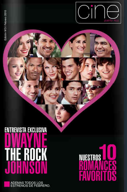 CINE PUERTO RICO magazine side cover Issue 3 February 2010
