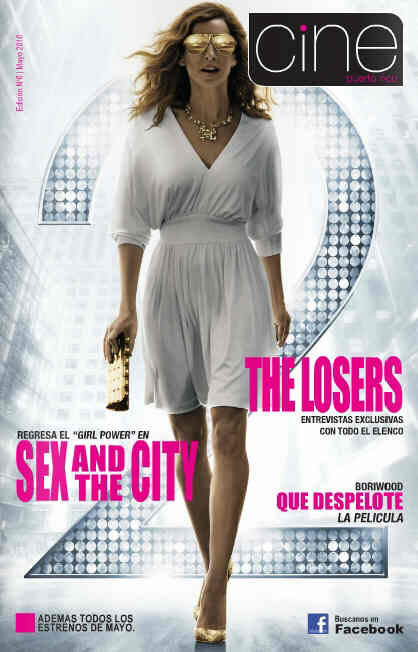 CINE PUERTO RICO magazine side cover Issue 6 May 2010