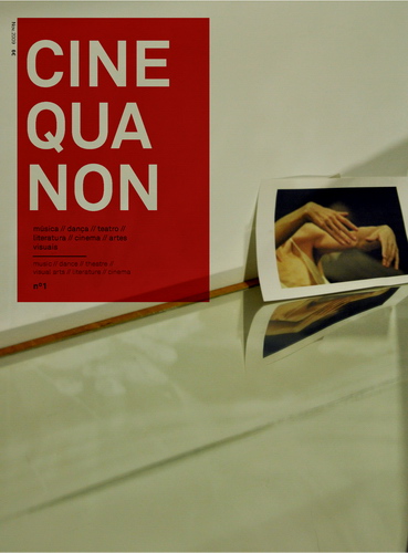 CINE QUA NON magazine side cover Issue 1 Fall 2009