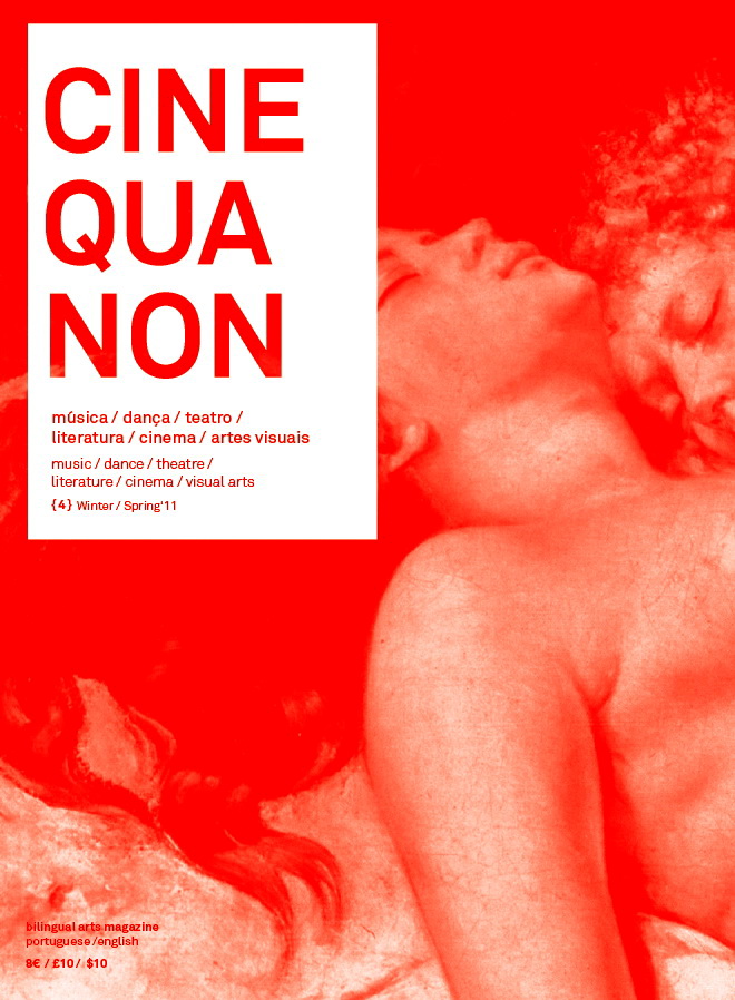 CINE QUA NON magazine side cover Issue 4 Winter/Spring 2011