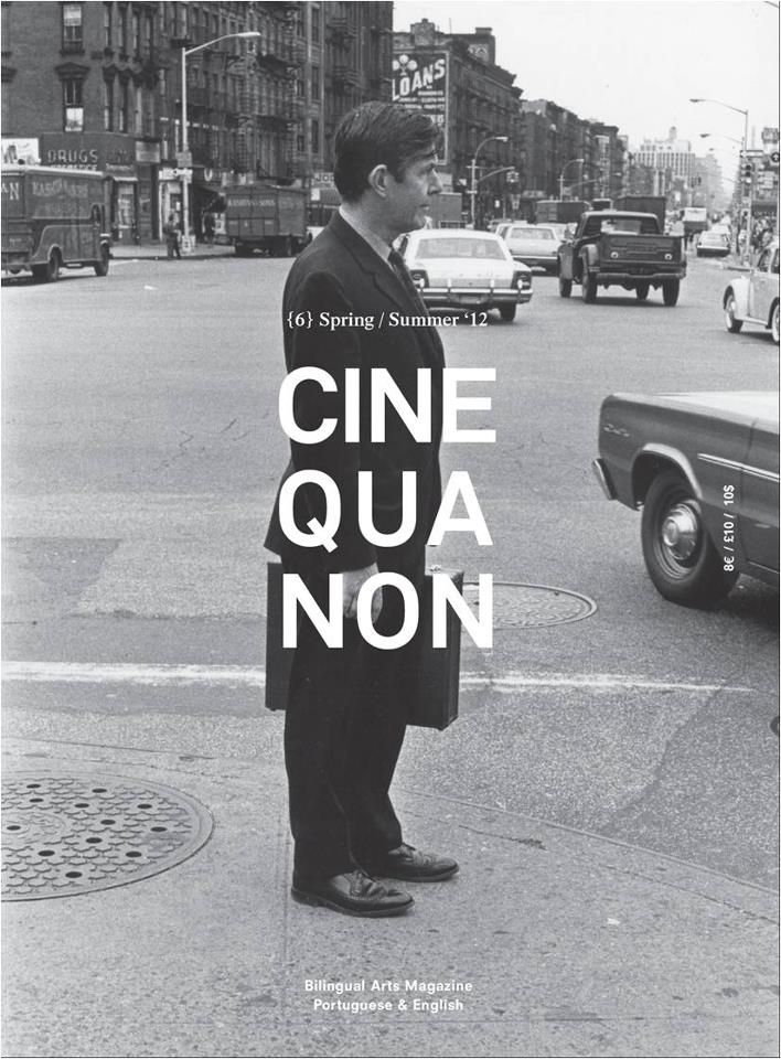 CINE QUA NON magazine side cover Issue 6 Spring/Summer 2012