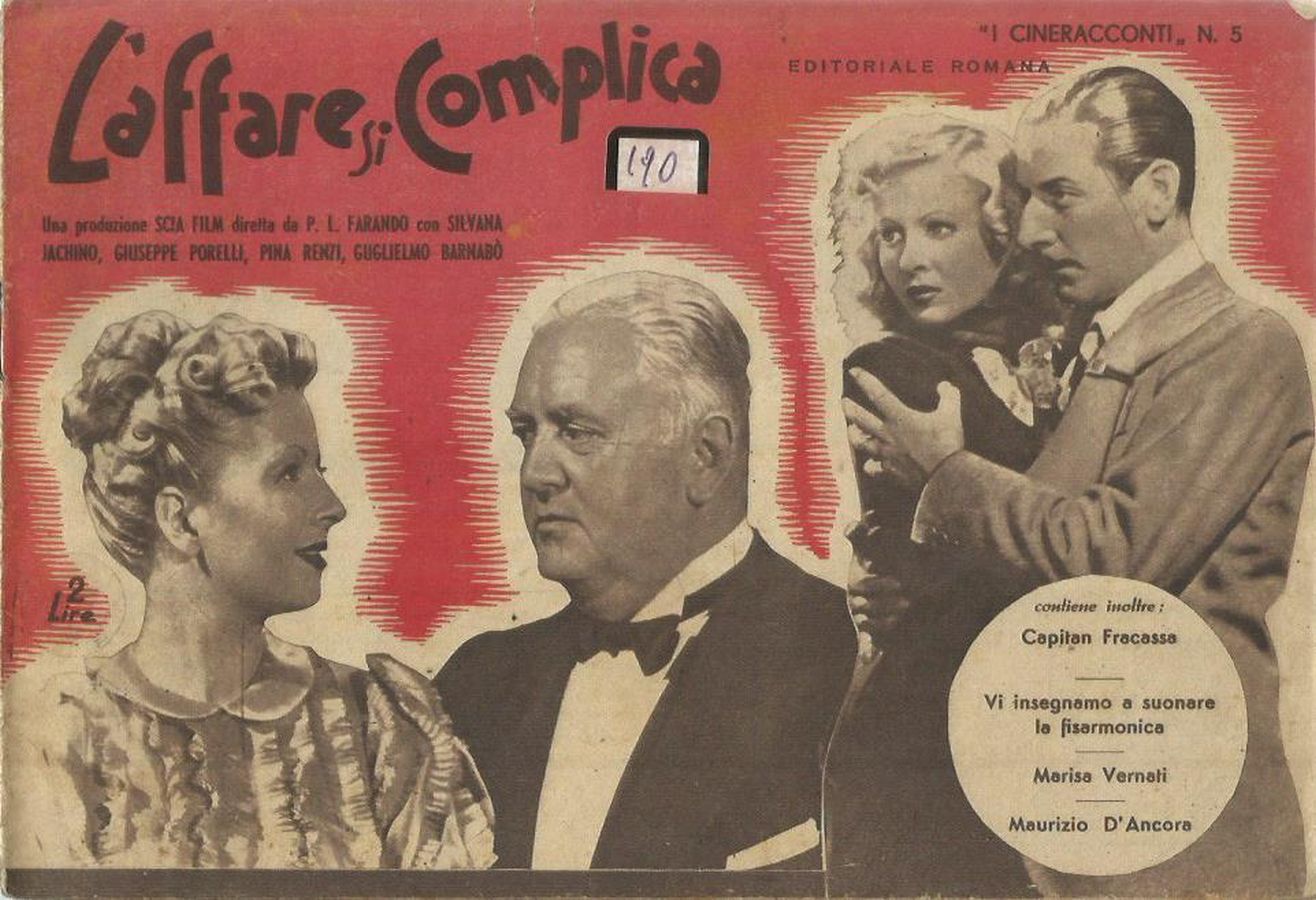 CINERACCONTI|I magazine side cover Issue 5   1942