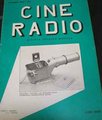 CINE RADIO magazine side cover January 1934