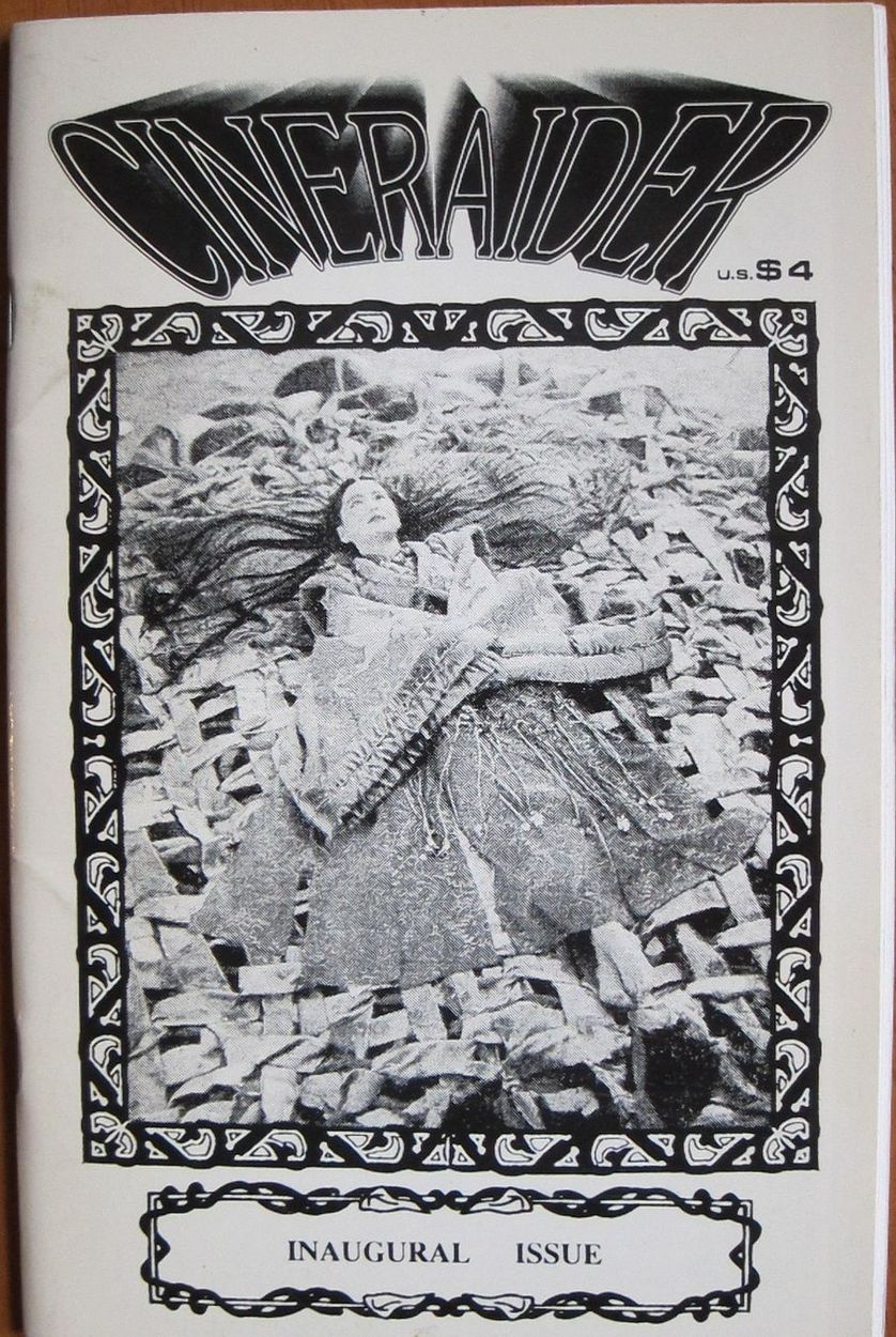CINERAIDER magazine side cover Issue 1 October 1993