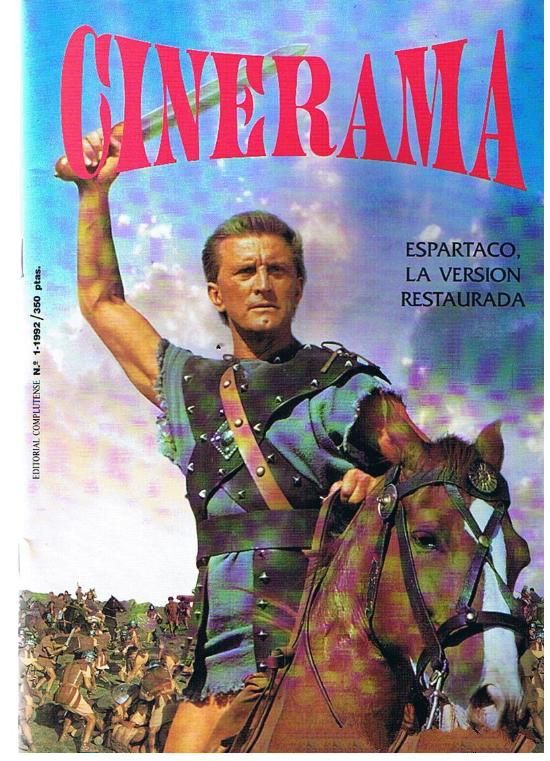 CINERAMA magazine side cover Issue 1 March 1992