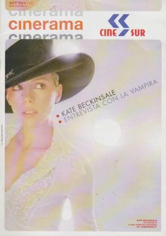 CINERAMA (2000S) magazine side cover Issue 110 October 2003