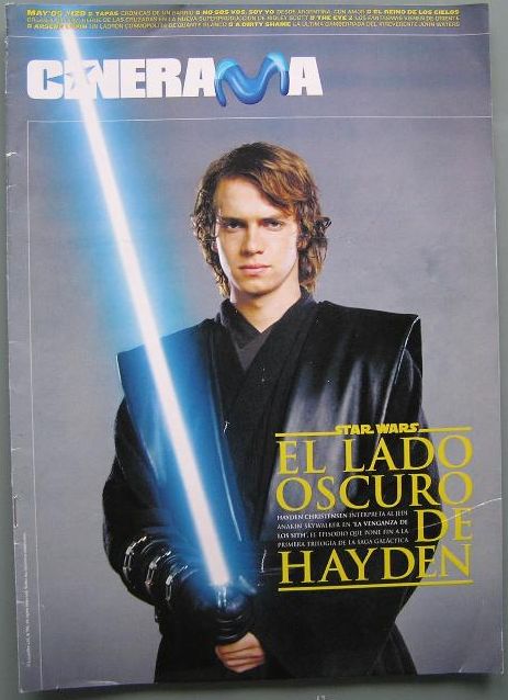 CINERAMA (2000S) magazine side cover Issue 128 May 2005