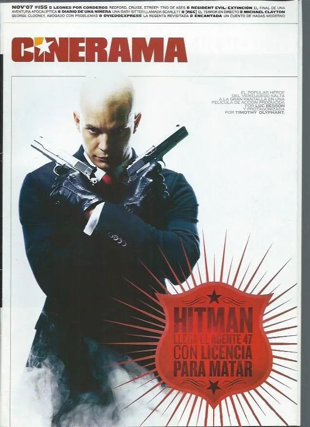 CINERAMA (2000S) magazine side cover Issue 155 November 2007